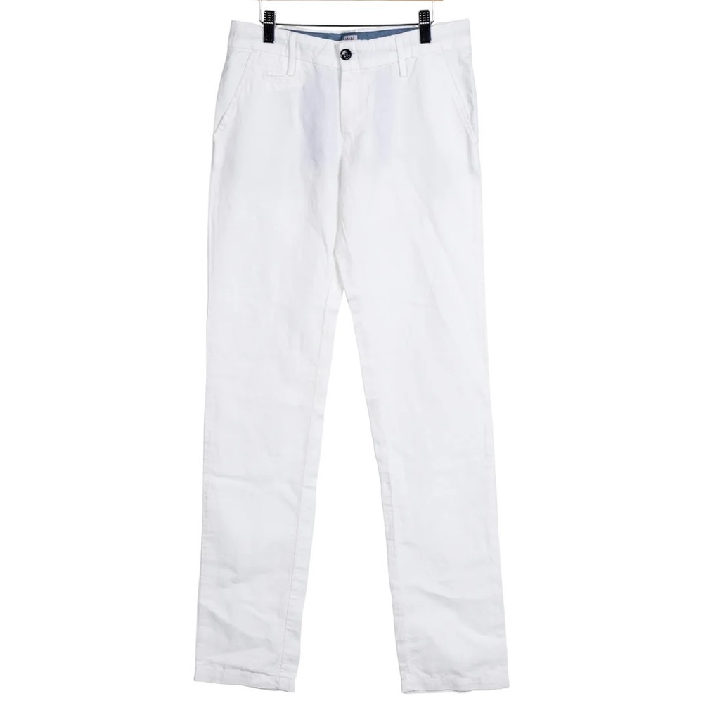 ARMANI JUNIOR Boys' Flat Front Pants Size: 14